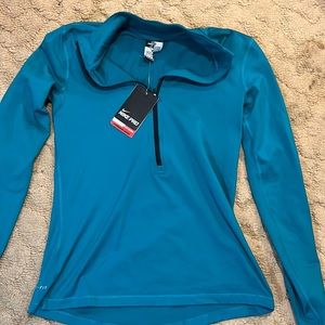 Nike pro dri-fit quarter zip NWT